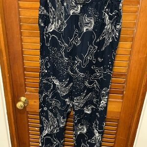 Victoria's Secret Navy and White Starry Pajama Pants
